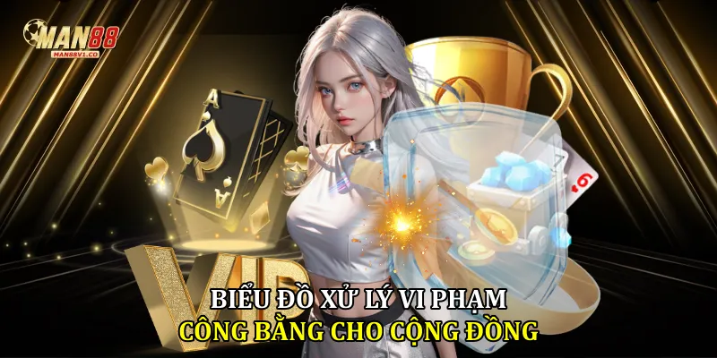 Biểu đồ xử lý vi phạm công bằng cho cộng đồng