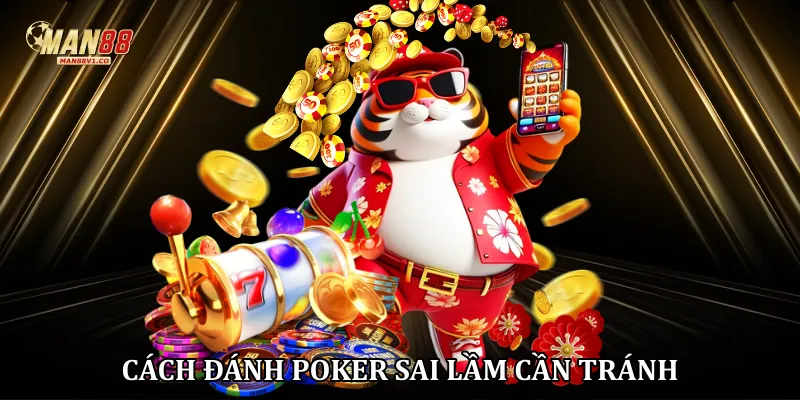 Cách đánh Poker sai lầm cần tránh
