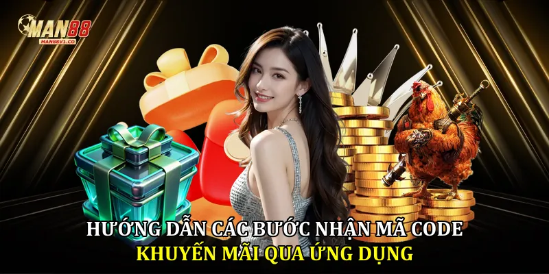 Hướng dẫn các bước nhận mã code khuyến mãi qua ứng dụng